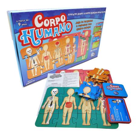 JOGO DE PERGUNTAS E RESPOSTAS - CORPO HUMANO