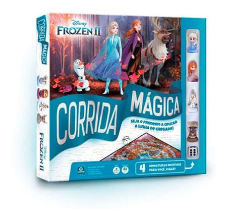 Jogo De Tabuleiro Corrida Magica Frozen 2 Disney Copag