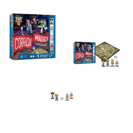 Jogo de Tabuleiro Corrida Mágica Disney Toy Story - Copag