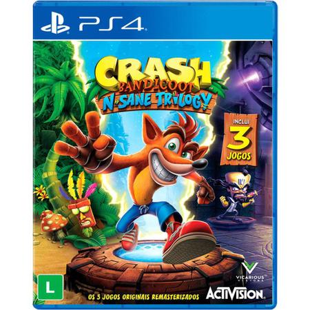 Confira códigos e cheats de jogos da série Crash Bandicoot