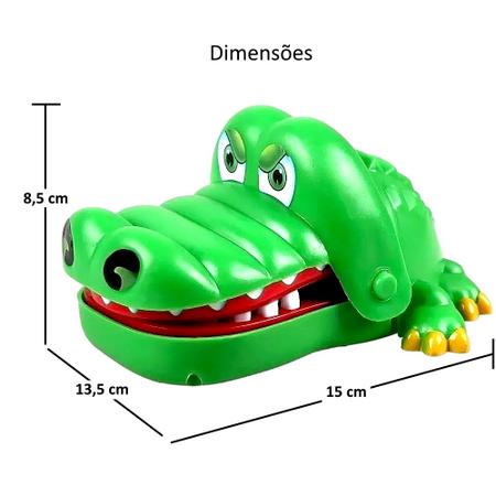 Imagem de Jogo Crocodilo Maluco Bocão Brinquedo para Família Suspense