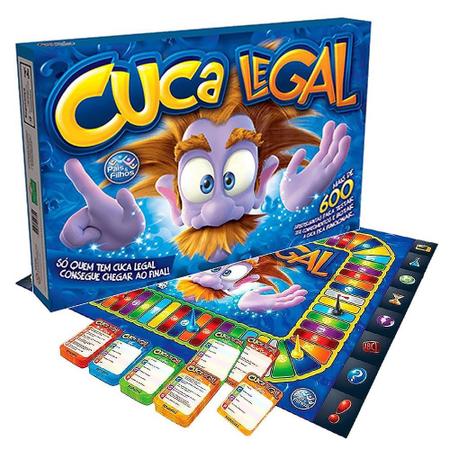 JOGO CUCA LEGAL COM 672 PERGUNTAS PAIS & FILHOS