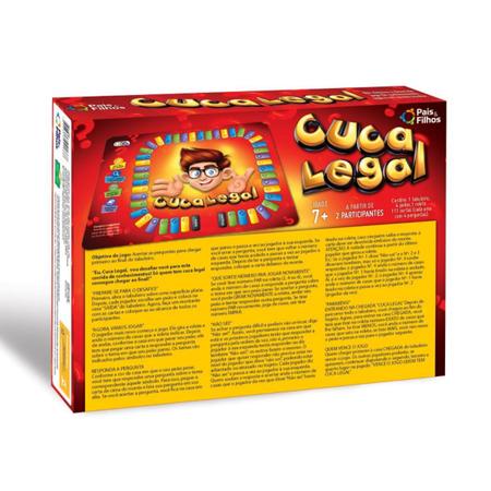 Jogo Cuca Legal Junior - Pais & Filhos - MP Brinquedos