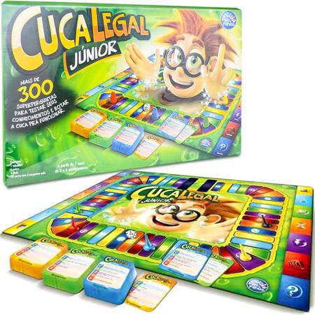 Jogo Cuca Legal Junior Super Jogos Divertido Pais & Filhos - Jogos de  Tabuleiro - Magazine Luiza