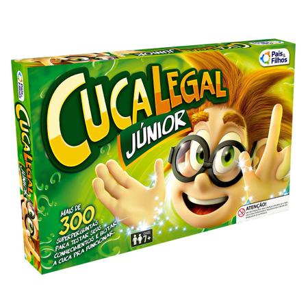 Jogo Cuca Legal Junior Super Jogos Divertido Pais & Filhos - Jogos de  Tabuleiro - Magazine Luiza