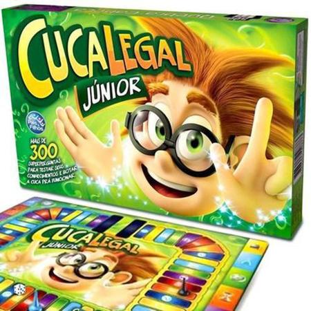 Jogo Cuca Legal Junior 300 Perguntas Conhecimentos Gerais