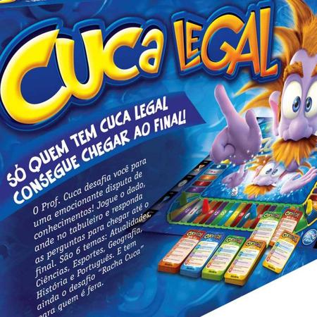 Jogo de Tabuleiro - Cuca Legal - Perguntas e Respostas - Pikoli