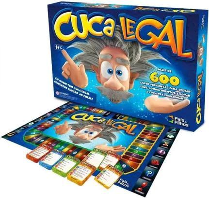 Jogo Cuca Legal Pais & Filhos + 600 Perguntas Top Line - Pais e