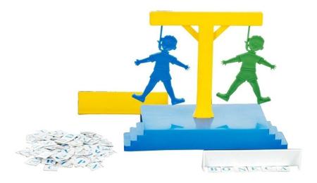 Imagem de Jogo da Forca Brinquedo Educativo Infantil Jogo de Tabuleiro Divertido e Ajuda na Alfabetização
