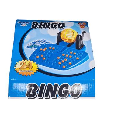 Jogo Bingo Coluna 24 Cartelas – Papelaria Castelo