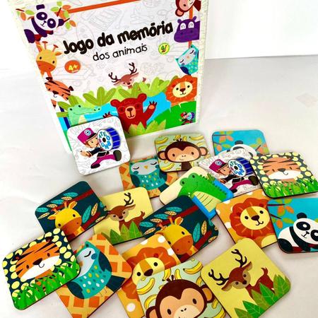 Jogo da Memória Animais - Bate Bumbo - Ludolica