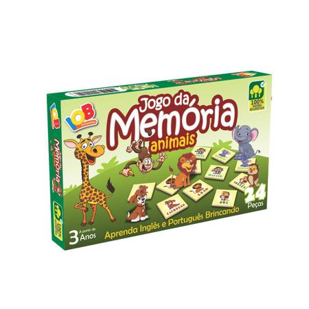 Jogo da Memória e Raciocínio - Jogo da Cachola - Ioiô de Pano Brinquedos  Educativos