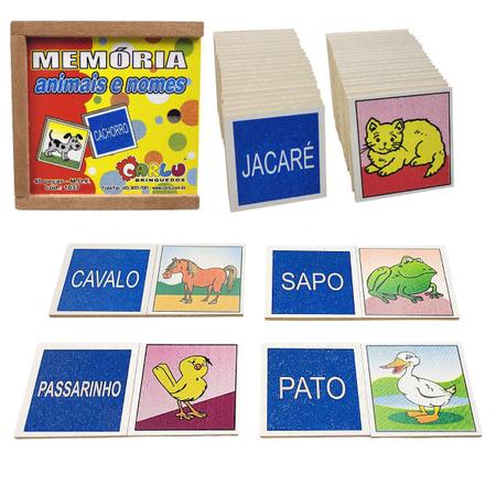 JOGO DA MEMÓRIA - BRINQUEDO PARA EDUCAÇÃO INFANTIL 