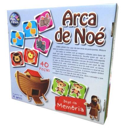 Jogo Da Memoria Bichinhos Fofinhos Da Arca De Noe Novo - Pais Filhos - Jogos  de Memória e Conhecimento - Magazine Luiza