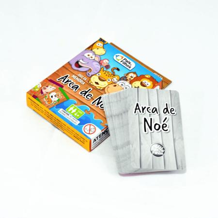 Imagem de Jogo Da Memoria Arca De Noe Com Bichinhos Fofos - Jogo Educativo