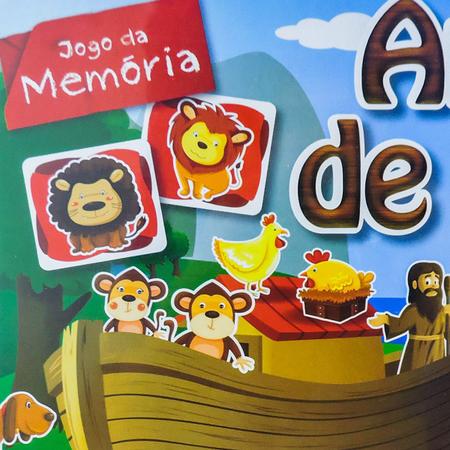 Jogo Da Memoria Bichinhos Fofinhos Da Arca De Noe Novo - Pais Filhos - Jogos  de Memória e Conhecimento - Magazine Luiza