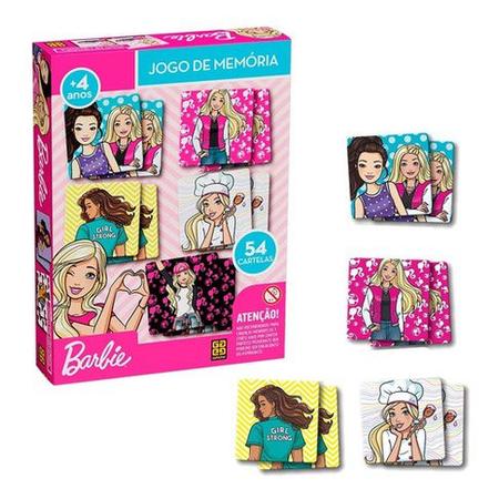 Barbie Jogo Fashion - Brinquedo Tabuleiro Da Grow - Jogo De