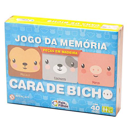 Jogo Infantil Quem é o Bicho - Pais e Filhos - Outros Jogos - Magazine Luiza