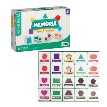 JOGO DA MEMÓRIA - CORES