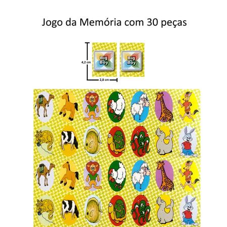 Jogo Da Memória Boa Com Animais Com Bichinhos Fofinhos. - Big Boys - Jogos  de Memória e Conhecimento - Magazine Luiza