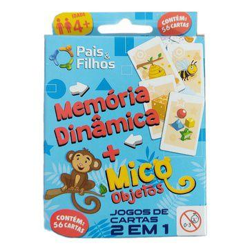 Jogo de Cartas Memória Dinâmica, Pais & Filhos