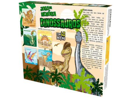 Jogo Da Memoria Dinossauros Cartas De Dinossauros Jogo Tabuleiro E Cartas