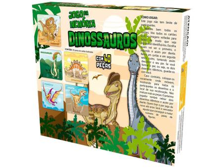 Jogo Da Memoria Dinossauros Cartas Dinossauro Jogo Tabuleiro