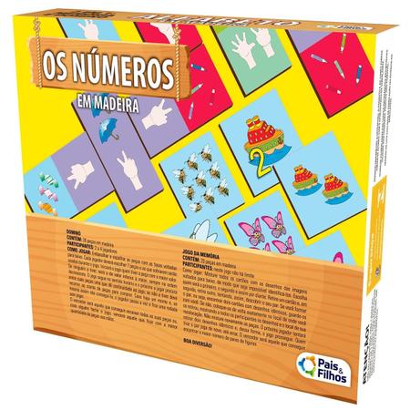 Jogo Domino Numeros E Cores 51852A - BF