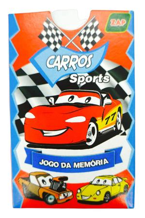 10 UNIDADE JOGO DA MEMORIA / JOGO INFANTIL - CARROS SPORTS - FESTAS-  ANIVERSARIO