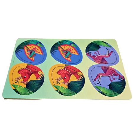 Jogo Educativo Jogo de Mesa Dinossauro Brinquedo Infantil no Shoptime