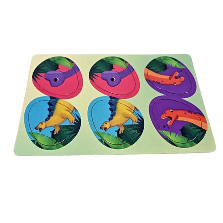 Museu dos dinossauros: jogo educativo