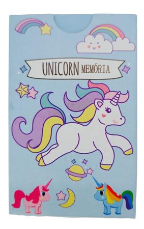 Jogo de Memoria Educativo Unicornio em Madeira +3 Anos - Ri Happy