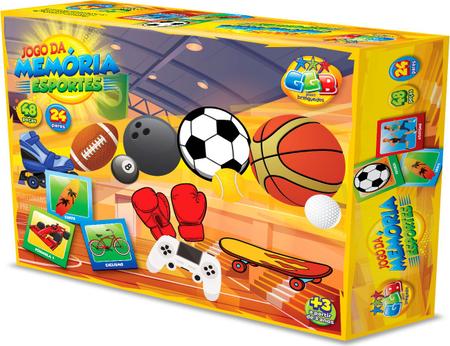 JOGO DA MEMÓRIA DINOSSAUROS 48 PEÇAS REF 1003 - GGB BRINQUEDOS - Papelaria  Catavento