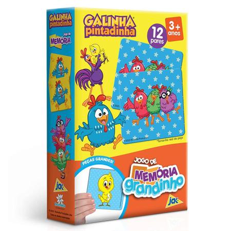 Jogo da Memoria - Galinha Pintadinha - GUI PRESENTES