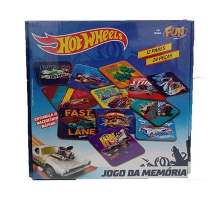 Hot Wheels Jogo da Memória