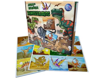 Jogo da Memoria Dinossauros 40pcs - Pais e Filhos