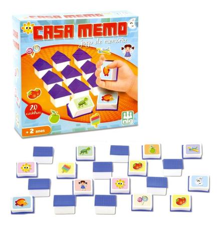 Jogo Memória Infantil Menina Fashion 24 Cartas Maser Toys