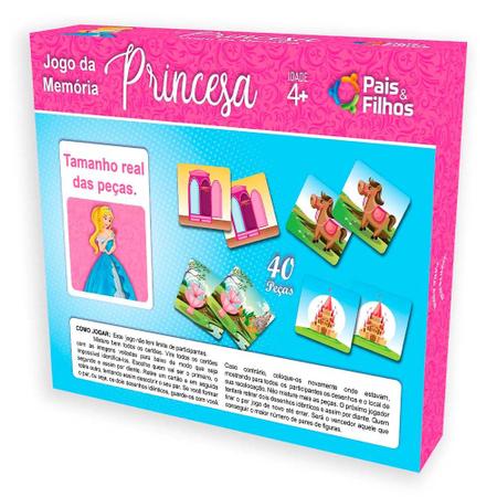 Jogo Infantil Quem É Você Princesas Meninas Estilo Cara Cara - Pais e  Filhos - Outros Jogos - Magazine Luiza