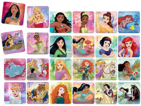 Jogo da Memória Jak Disney Princesa Toyster - 24 Cartas - Jogos de