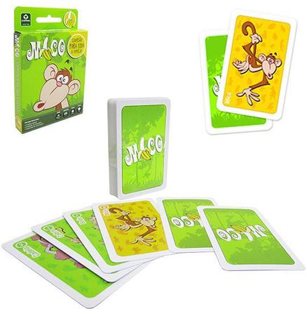 Jogo do Mico Baralho Com 55 Cartas Pares de Animais Memória em Promoção na  Americanas