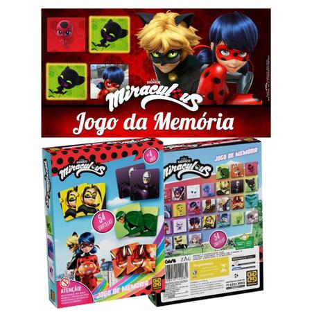 Jogo Rouba-Monte - Miraculous As Aventuras de Ladybug Copag - Jogos -  Magazine Luiza