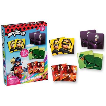 Ladybug - Livro De Jogos Especial - Jogo Da Memória 01 Destaque E Brinque  Com Ladybug E Cat Noir! - SBS