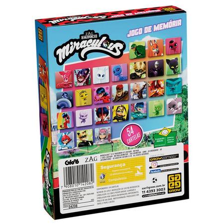 Ladybug - Livro De Jogos Especial - Jogo Da Memória 01 Destaque E Brinque  Com Ladybug E Cat Noir! - SBS