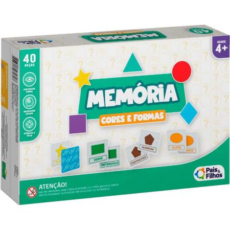 791656 - Jogo da Memória - Opostos - 40 Peças