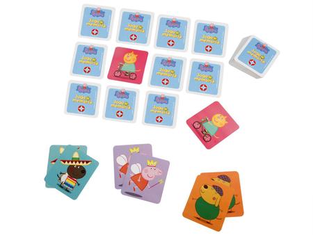 Jogo de Memória da Peppa no Meninas Jogos