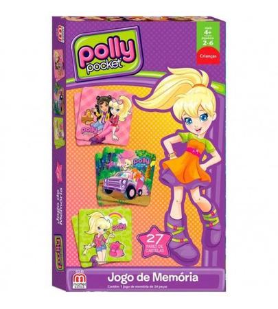 Jogo da Memória Polly - Mattel - Jogos de Memória e Conhecimento