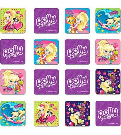 Jogo da memória Polly Pocket - Mattel - Larocas Baby