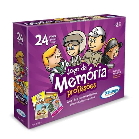 Jogo da Memória Profissões Xalingo - xalingo