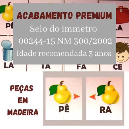 JOGO DA MEMÓRIA - SILABA SIMPLES - Educa Market