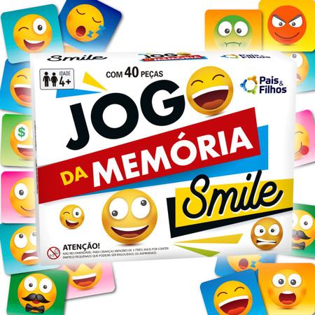 Kit digital Jogo da Memória (emoticons) - Kit Vamos Brincar